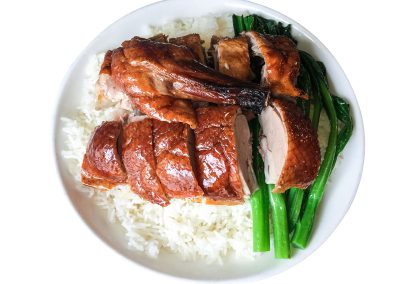 Roasted Duck Over Rice